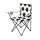 Nils Camp Camping Chair NC3303 (Maximum user weight 120 kg) white/black