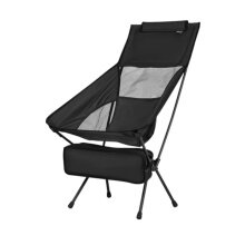 Nils Camp Camping Chair NC3321 Ultra Light (User weight max. 120 kg) black