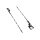 Nils Camp Trekking Poles TK8603 (Adjustable Height Trekking Poles) black - 2 pieces