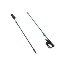 Nils Camp Trekking Poles TK8604 (Adjustable Hiking Poles) black/blue - 2 pieces