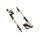 Nils Camp Trekking Poles TK8606 (Adjustable Hiking Poles) black/bamboo - 2 pieces