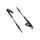 Nils Camp trekking poles TK8607 made of carbon (adjustable height) black/grey - 2 pieces