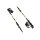 Nils Camp Trekking Poles TK8608 (Adjustable Hiking Poles) black/yellow - 2 pieces