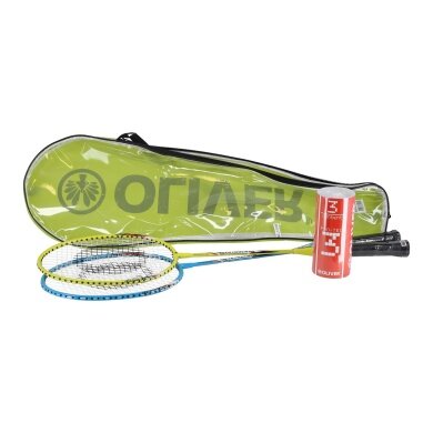 OLIVER Badminton Set Speedpower 850 (2x rackets, 3x shuttlecocks, 1x case)