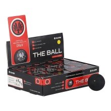 OLIVER Squash Ball (1 yellow dot, slow speed) black - box of 12