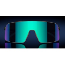 Oakley Sutro ti sunglasses (lens colour: Prizm sapphire) Satin lead - 1 pair of glasses with hard case