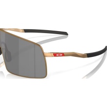 Oakley Sutro ti sunglasses (lens colour: Prizm black) matte gold - 1 pair of glasses with hard case