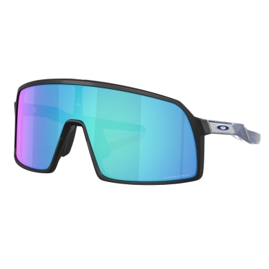 Oakley Sunglasses Sutro S (Lens Colour: Prizm Sapphire) 2025 Black Matte - 1 Pair of Glasses with Hard Case