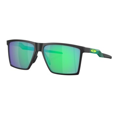 Oakley sunglasses Futurity sun (lens colour: Prizm jade) black/green satin - 1 pair of glasses