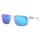 Oakley Holbrook XL Sunglasses Polarised (Lens Colour: Prizm Sapphire Polarised) Transparent Glossy - 1 Pair of Glasses
