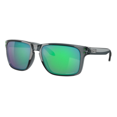 Oakley Holbrook XL Sunglasses (Lens Colour: Prizm Jade) Crystal Black - 1 Pair of Glasses