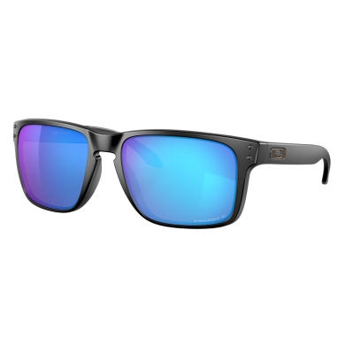 Oakley Holbrook XL Polarised Sunglasses (Lens Colour: Prizm Sapphire Polarised) Matte Black - 1 Pair of Glasses