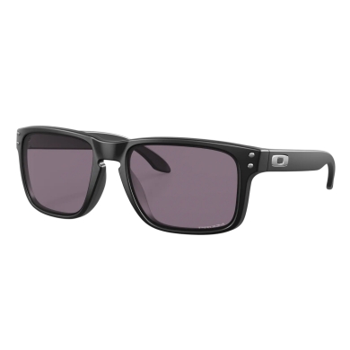 Oakley Holbrook sunglasses (lens colour: Prizm grey) matte black 9102E8 - 1 pair of glasses