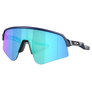 Oakley Sunglasses Sutro Lite Sweep (Lens Colour: Prizm Sapphire) matte navy blue - 1 pair of glasses with hard case
