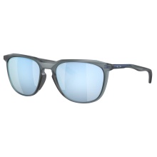 Oakley Sunglasses Thurso Polarised (Lens Colour: Prizm Deep Water Polarised) Matte Crystal Black - 1 Pair of Glasses