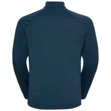 Odlo Fleece Long Sleeve Shirt 1/2 Zip Besso (warming, stretch fleece) dark blue men's