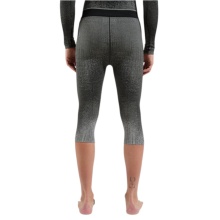 Odlo Performance Warm Blackcomb 3/4 Functional Underwear Trousers (seamless, freedom of movement) light grey/black men's