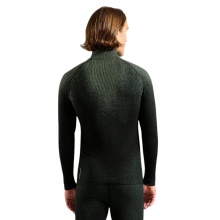 Odlo Long Sleeve Shirt Performance Warm Blackcomb (quick-drying, seamless) Underwear green/black men's