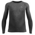 Odlo Long Sleeve Shirt Performance Warm Blackcomb (warm, seamless, quick-drying) underwear black/grey men's
