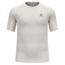 Odlo Performance Wool 140 Functional Underwear Shirt (Merino Mix, Seamless, Quick-Drying) Melange Beige Men's