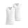 Odlo Active Light Functional Underwear Singlet with Neckline White Men's - Pack of 2