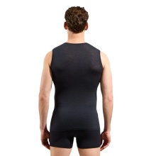 Odlo Functional Underwear Singlet Merino Performance 140 Seamless (Merino Wool, Maximum Freedom of Movement) Black Men's