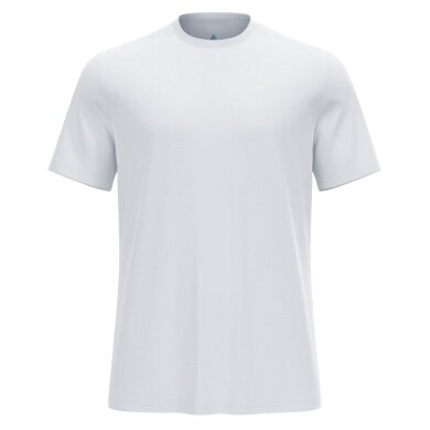 Odlo Hiking/Recreational T-shirt Crew Neck Cardada (100% Polyester) white Men's