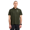 Odlo Hiking/Recreation Polo Cardada 2025 (quick-drying, high wearing comfort) khaki/green men's