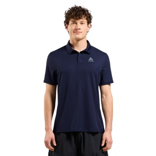 Odlo Hiking/Recreation Polo Cardada 2025 (quick-drying, high wearing comfort) eclipse blue men's