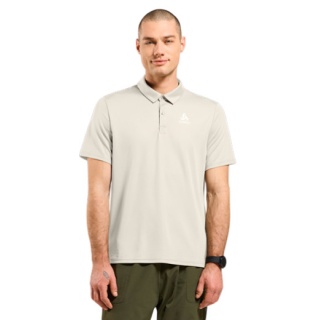 Odlo Hiking/Recreation Polo Cardada 2026 (quick-drying, high wearing comfort) gardenia beige men's