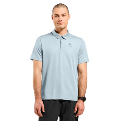 Odlo Hiking/Recreation Polo Cardada 2026 (quick-drying, high wearing comfort) light blue men's