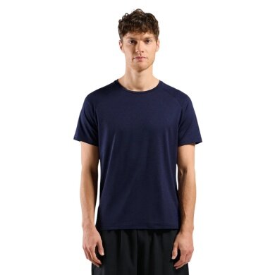 Odlo Sport Leisure T-shirt Essential 365 (lightweight, moisture-regulating) navy blue men's