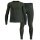 Odlo Performance Warm Functional Underwear Set Fundamentals (Long Sleeve Shirt and Long Trousers) Dark Green Men's