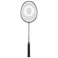 OLIVER Badminton Racket Dual Tec Flow (84g/head-heavy/flexible) 2025 black/pink - strung -