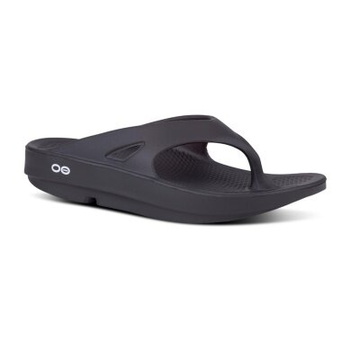 Oofos Toe Sandal Ooriginal Recovery - black - 1 pair