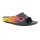 Oofos Recovery Sandals OOahh Sport Germany - black/yellow/red - 1 pair