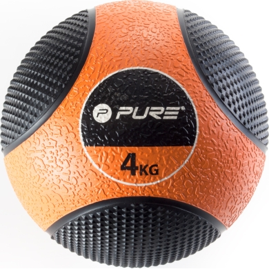 Pure2Improve Medicine Ball 4kg black/orange