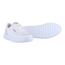 Peter Kaiser Sneakers 41 (velour leather) white/gold ladies