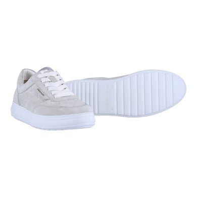 Peter Kaiser Sneakers 41 (Velour leather) light grey/silver ladies