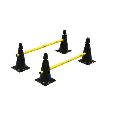 Powershot Marking cones/cones 4-piece set with rods