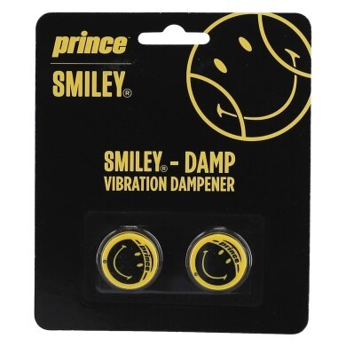Prince vibration dampener Smiley black - 2 pieces