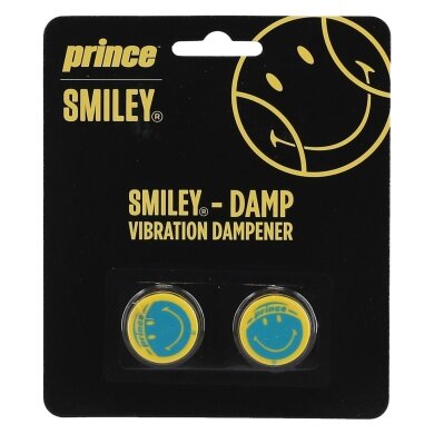 Prince vibration dampeners Smiley Damp blue - 2 pieces