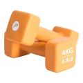 Pure2Improve Fitness Dumbbells Neoprene orange Set 2x4.0kg