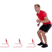 Pure2Improve Training Hurdles Set - 4 pieces 21cm red