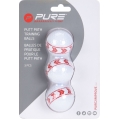 Pure2Improve Golf Ball Putting Path Set - 3 Pieces White