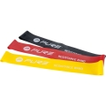 Pure2Improve Resistance Band Set (black, yellow, red) - 3 pieces