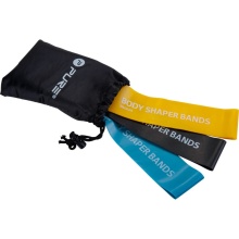 Pure2Improve Resistance Band Set (black, yellow, blue) - 3 pieces