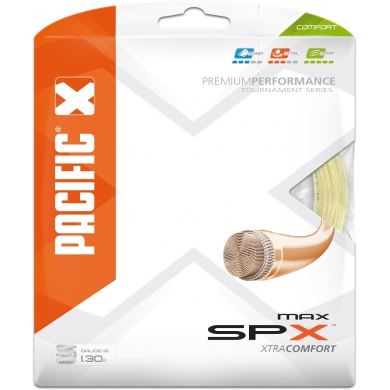 Pacific Tennis String SPX Max (Comfort+Arm Protection) natural 12m Set