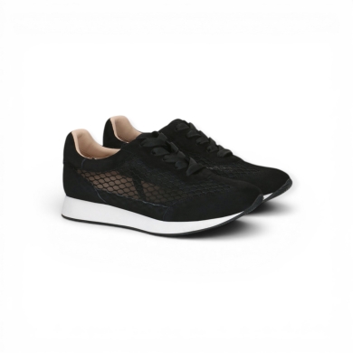 Peter Kaiser Sneaker 73540 (suede/textile) black ladies