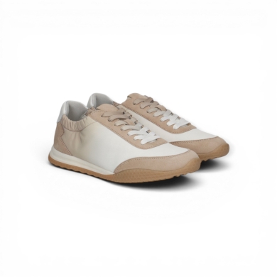 Peter Kaiser Sneaker 73609 (suede/textile) sand/white ladies